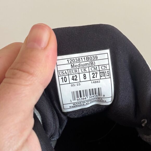 Brooks Adrenaline GTS 23 Women's Running Shoes - Grey / Purple | Size 10 - Picture 8 of 8